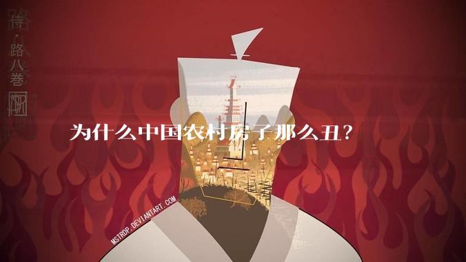 为什么中国农村房子那么丑？