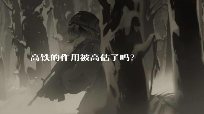 高铁的作用被高估了吗？