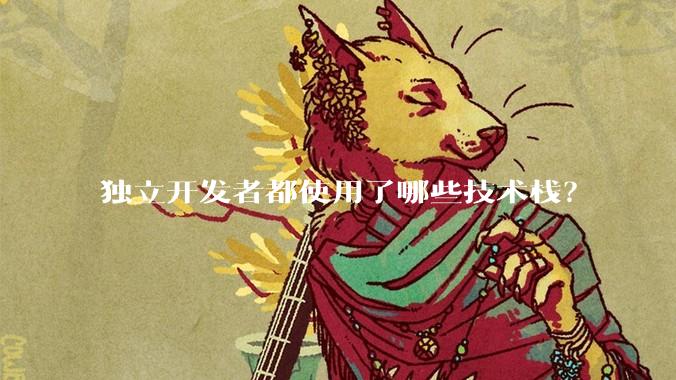 独立开发者都使用了哪些技术栈？