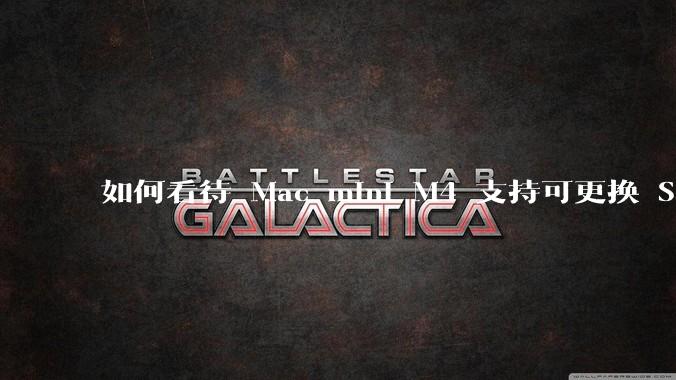 如何看待 Mac mini M4 支持可更换 SSD？